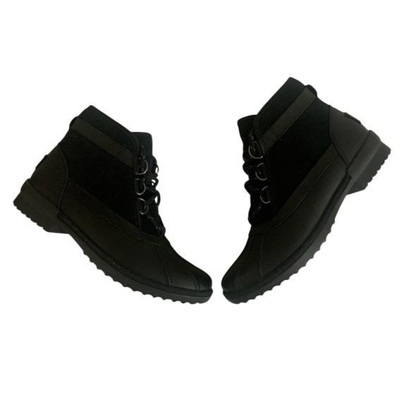 UGG Black Snow Winter Boots Women 8 - Picture 6 of 12